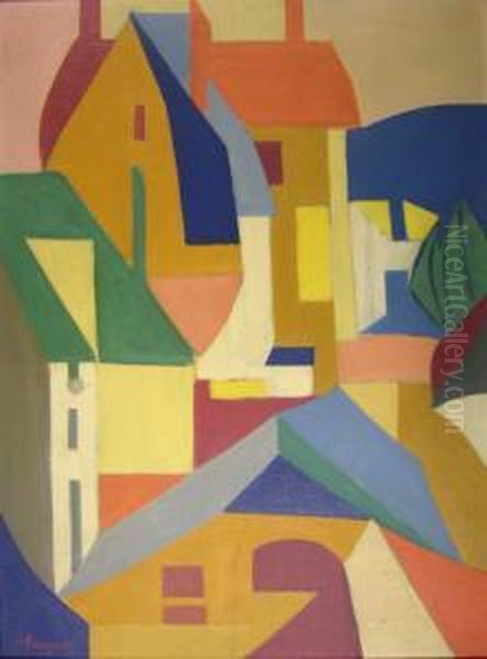 Asiago Oil Painting by Concetto Maugeri