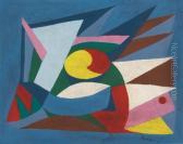 Senza Titolo Oil Painting by Concetto Maugeri