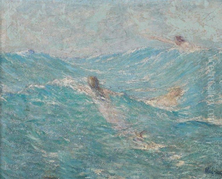 Sirenes Oil Painting by George Willoughby Maynard