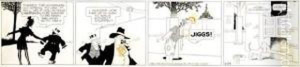 Bringing Up Father Oil Painting by George Mc Manus