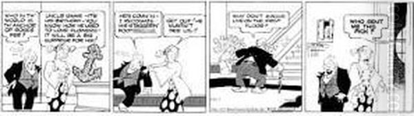 Bringing Up Father Oil Painting by George Mc Manus