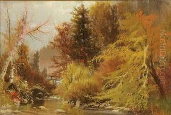 The Autumn Oil Painting by George Herbert McCord