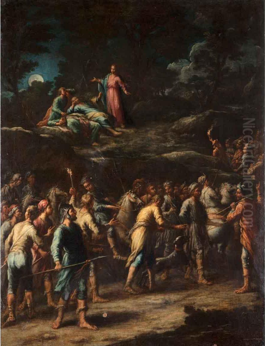 Orazione Nellorto Oil Painting by Lieven Mehus