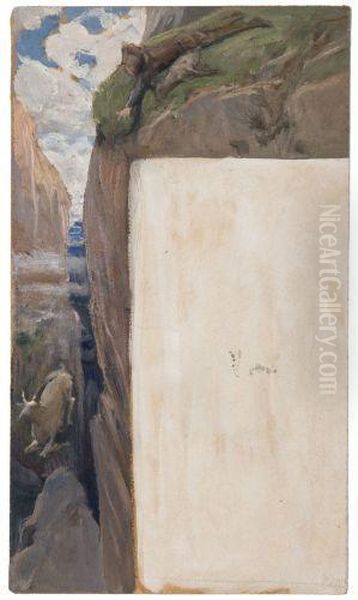 Ensemble D'etudes Sur Papier Et Documentation Relative A La Production Et A La Vie De L'artiste Oil Painting by Luc-Olivier Merson