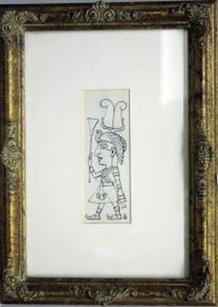 Egipcio Oil Painting by Apeles Mestres