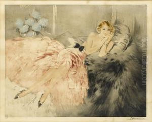 Expectation Oil Painting by Suzanne Meunier