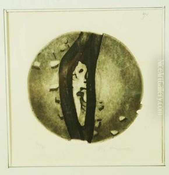 De 3 Eaux-fortes Oil Painting by Suzanne Meunier