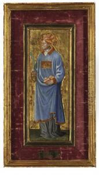 Saint Stephen Oil Painting by Michele Di Matteo Da Bologna