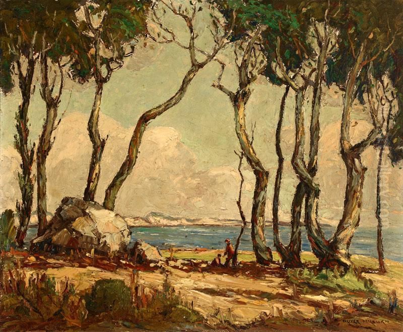 El Capitan Oil Painting by Oliver Milburn