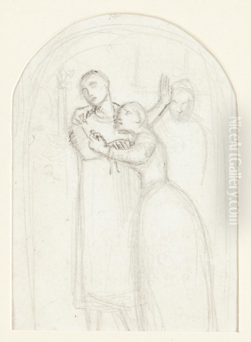 Brunswicker Study Oil Painting by Sir John Everett Millais