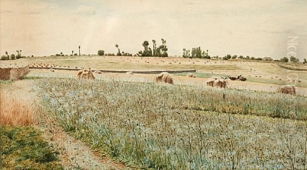 Harvest Time Oil Painting by Jean-Francois Millet