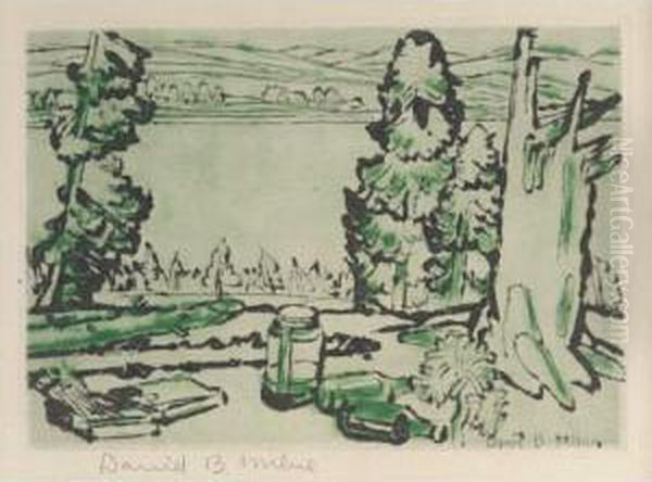 Painting Place Oil Painting by David Brown Milne