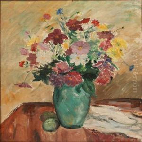 Still Life Oil Painting by Andreas Moe