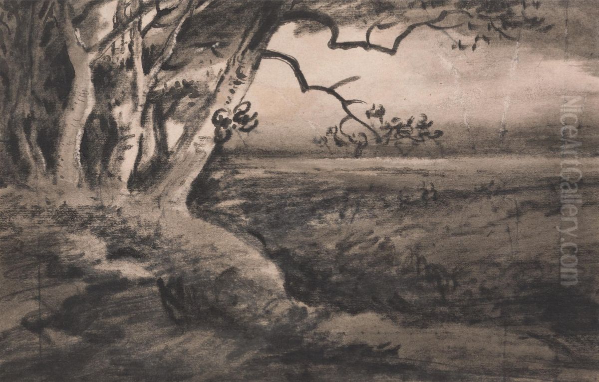 Landscape Oil Painting by Thomas Monro