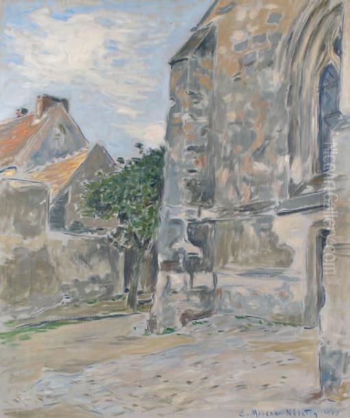 L'eglise De Fere- En-tardenois Oil Painting by Etienne Moreau-Nelaton