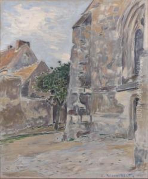 L'eglise De Fere-en-tardenois Oil Painting by Etienne Moreau-Nelaton