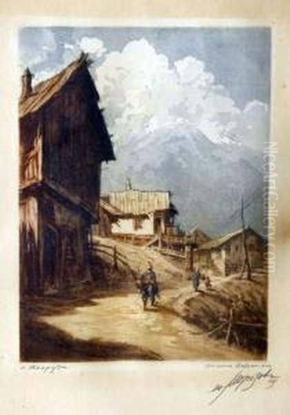 Yakoruda Oil Painting by Petar Morozov