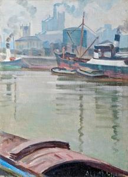 View From Helsinki Oil Painting by Ali Munsterhjelm