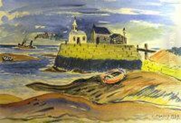 Morecombe Bay Oil Painting by Charles Murray