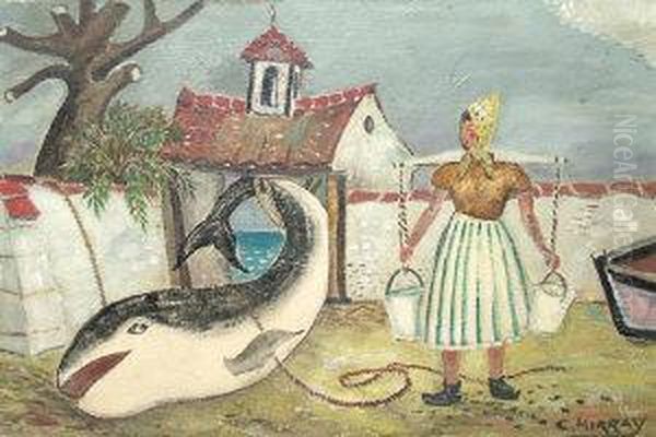 The Intruder Oil Painting by Charles Murray