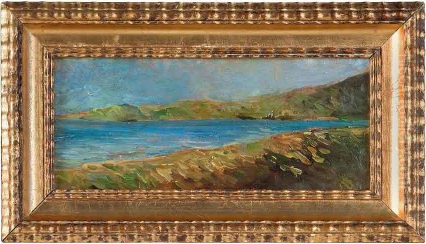 Veduta Della Riviera Di Ponente Oil Painting by Benedetto Musso