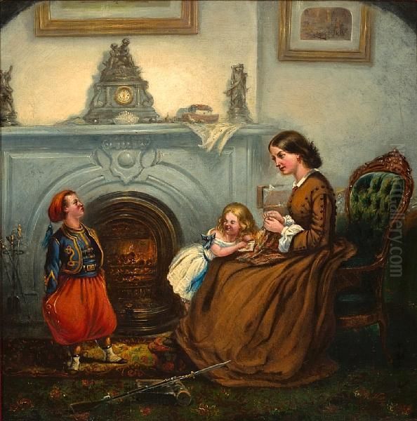 The Young Zouave Oil Painting by Thomas Nast