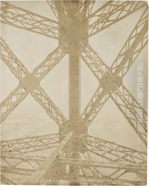 Tour Eiffel Oil Painting by Etienne Neurdein