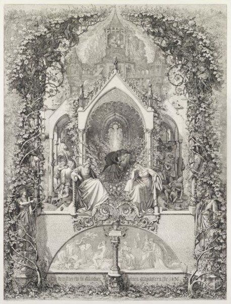 Mprimerie Carl Mayer A Nuremberg Oil Painting by Eugen Neureuther