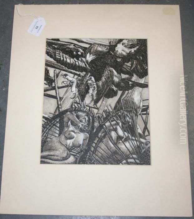 The Trap Oil Painting by James Newton