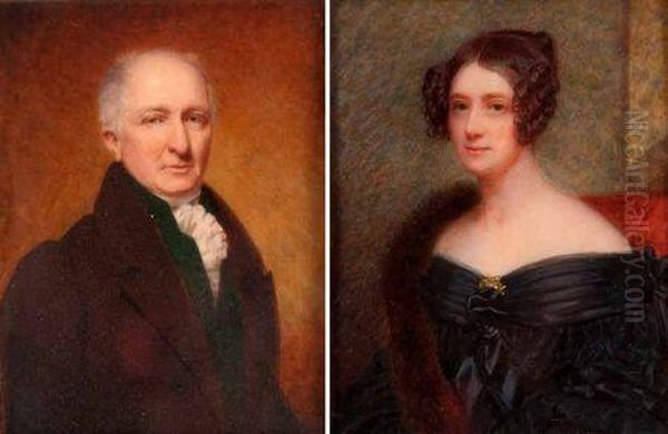 Mr And Mrs David Boyle Oil Painting by Newton, Sir William John