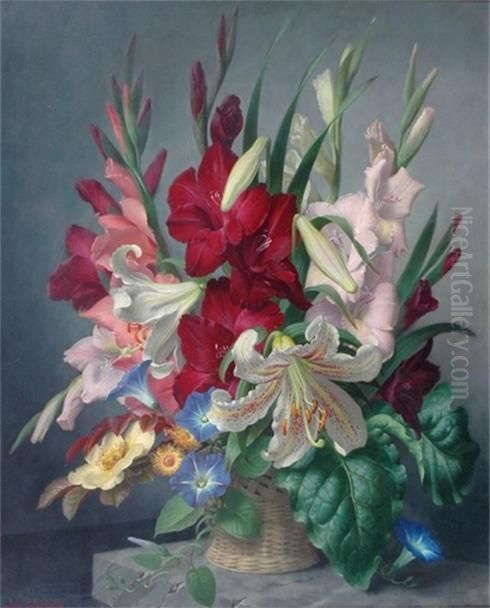 Still Life Oil Painting by John E. Nicholls