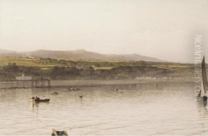 Douglas Bay Oil Painting by John Miller Nicholson
