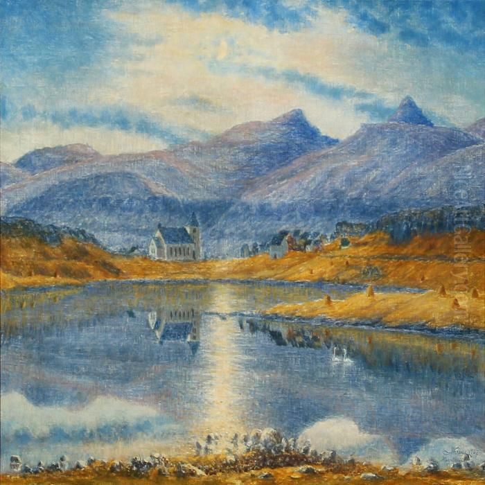 Heystkvold Oil Painting by Andersen Yde Niels