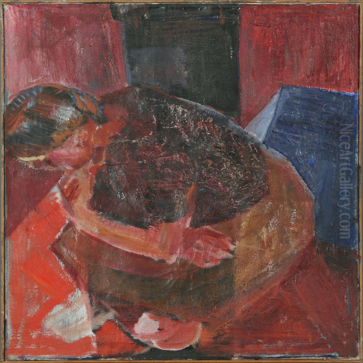 Portrait Oil Painting by Eivind Nielsen