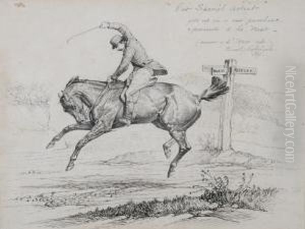 A Special Artist Oil Painting by Basil J. Nightingale