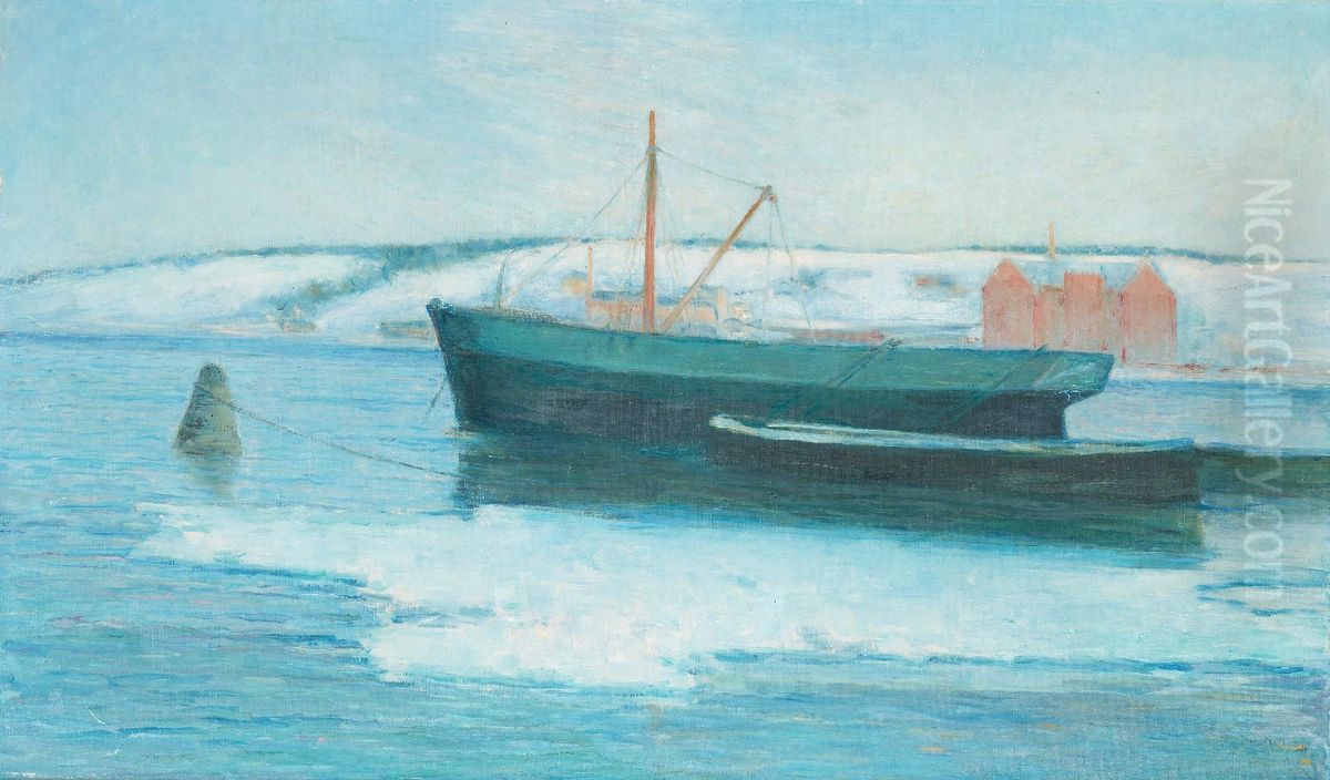 Pramar Oil Painting by Karl Nordstrom
