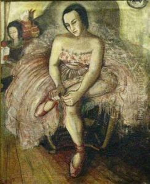 Prelude De Ballet Oil Painting by Osborne Harriet O'Hagan