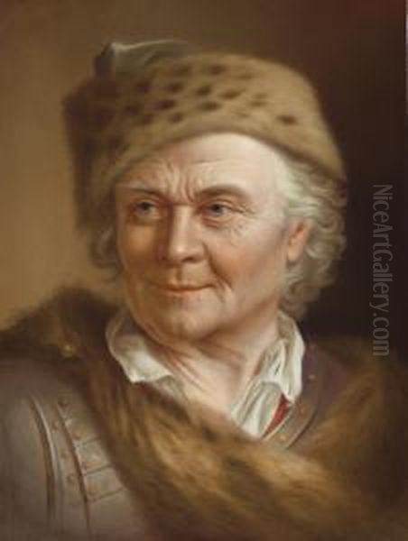 Late 19th/20th Century, Impressed Monogram And Sceptre Mark, 255_195, H And Cypher, Retailer's Mark For J.mcd & Sco, Boston, Signed F. Wagner Oil Painting by Amelie-Pauline Oberlin