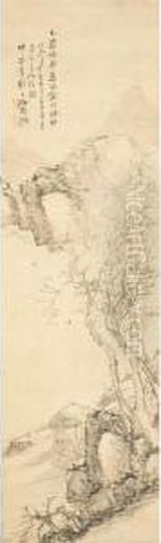 Kakemono Oil Painting by Seiko Okuhara