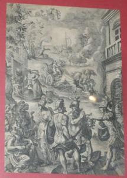 Olja, Motiv Fran Brygge, 24x28 Oil Painting by Anders Olson