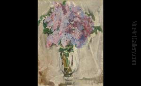 Still Life Oil Painting by Max, Mopp Oppenheimer