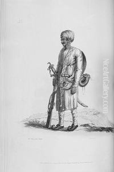 India Solvyns (francois Balthazar) The Costume Of Hindostan... With Descriptions In English And French, Taken In The Years 1798 And 1799 Oil Painting by Orme, Edward