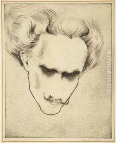 Toscanini Oil Painting by Roselle H. Osk