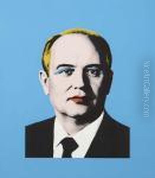 Gorby Oil Painting by Alexander Alexandrov Osmerkin