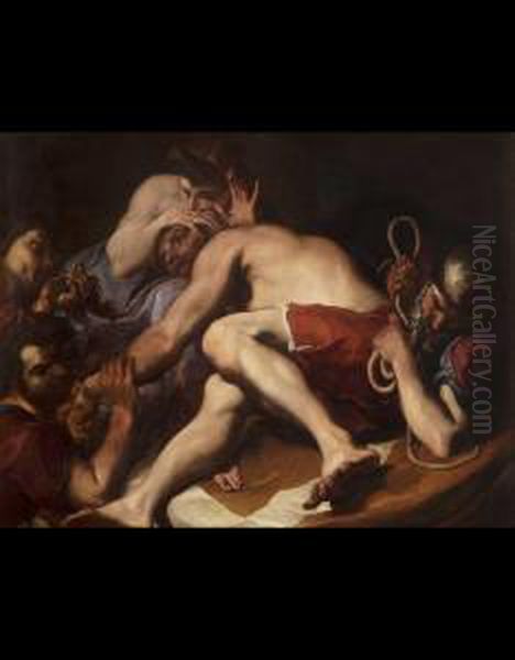 Sansone Legato Oil Painting by Paolo Pagani