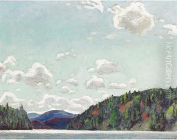 Blue Mountains Oil Painting by Lawrence Arthur C. Panton