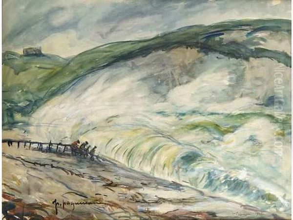 La Paline Oil Painting by Paul Paquereau