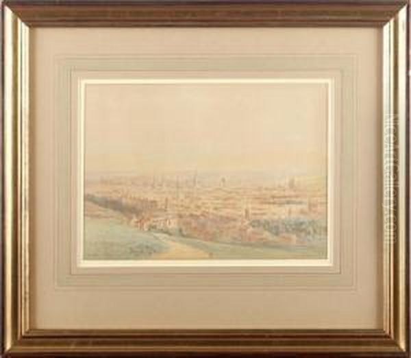 View Of Bristol Oil Painting by Alfred Edward Parkman