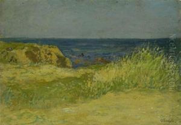 Marina Oil Painting by Carlo Passigli