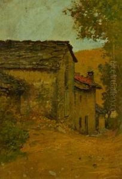 Casolare Oil Painting by Carlo Passigli